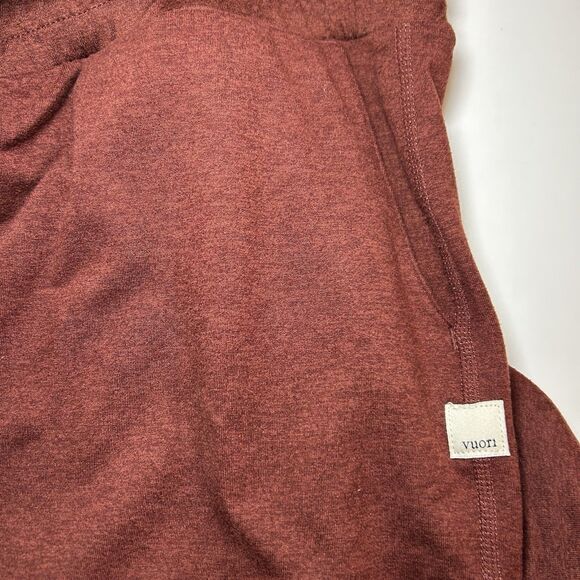 Vuori Dream knit Women's Boyfriend Jogger Capri Pants Performance Red Size Small - Picture 4 of 6